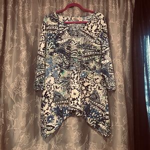 Collections XL tunic with bling!